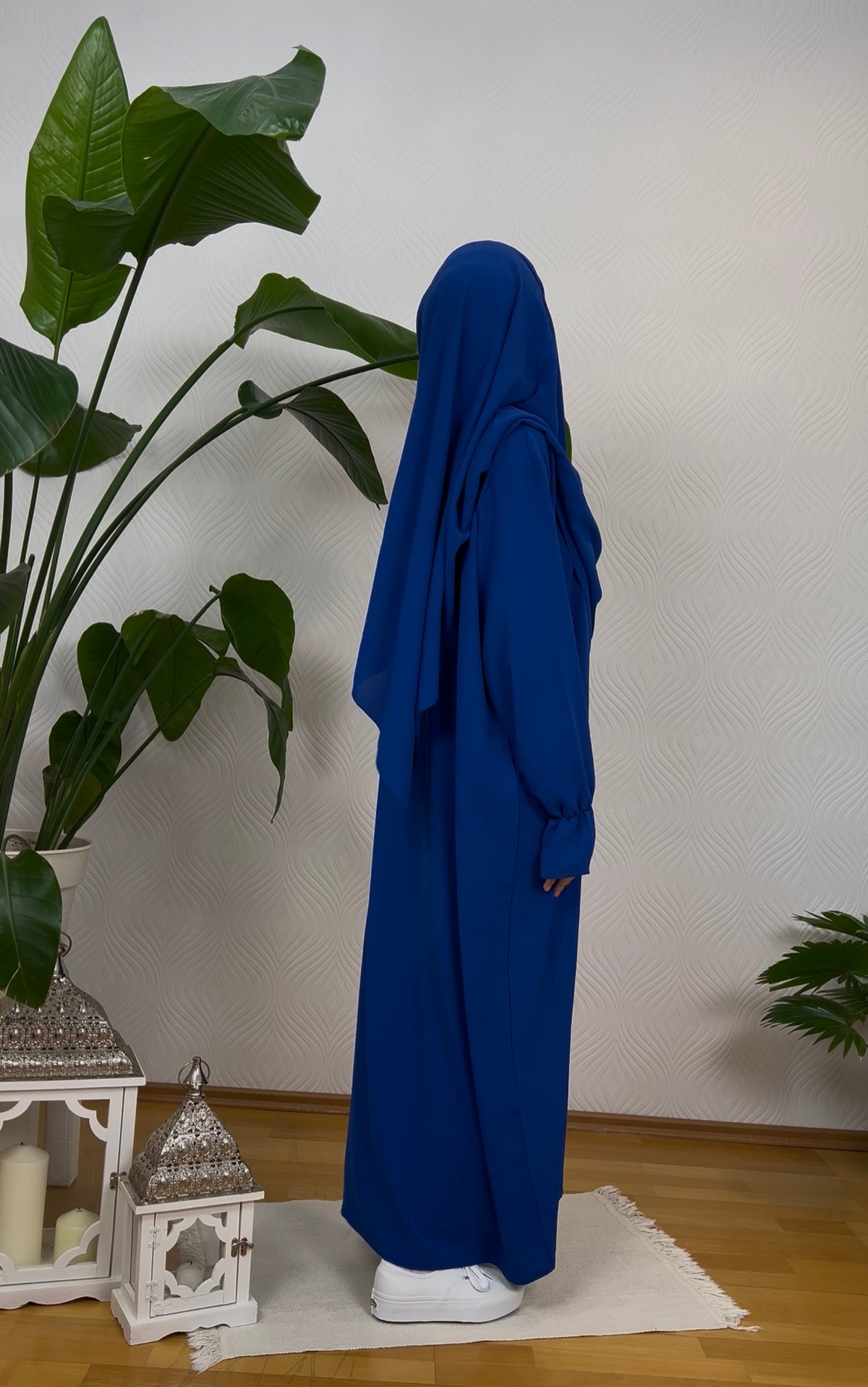 VELAYA Abaya & Khimar Set - blau