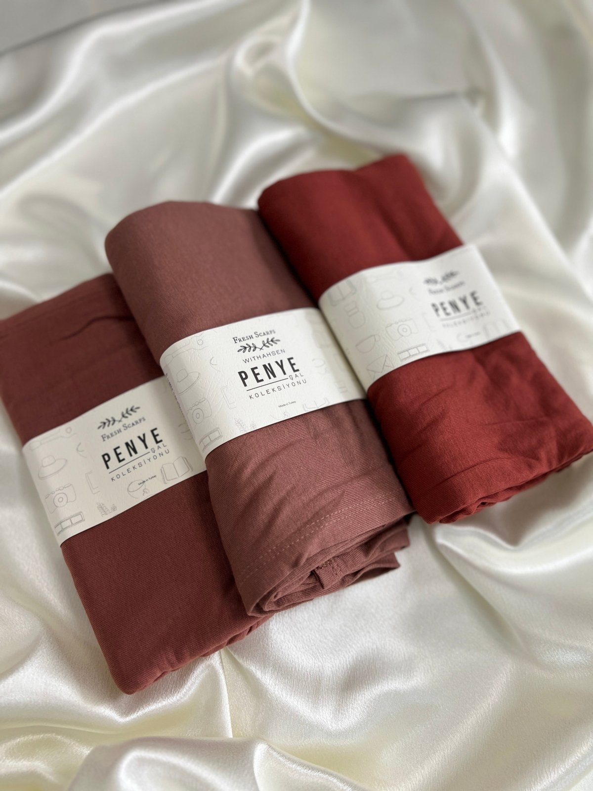 Jersey Hijab - cinnamon shell - afitap-collections -
